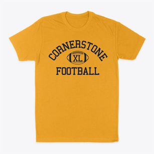 Cornerstone Classic Football Classic Dad T-Shirt