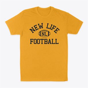 New Life Christian School Classic Football Classic Dad T-Shirt
