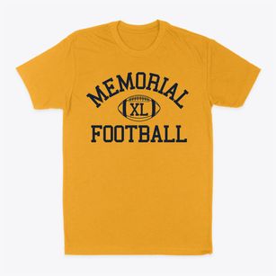 Memorial High School Classic Football Classic Dad T-Shirt