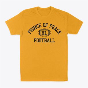 Prince Of Peace Catholic School Classic Football Classic Dad T-Shirt