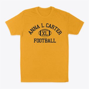 Anna L Carter Kindergarten Center Classic Football Classic Dad T-Shirt