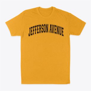 Jefferson Avenue Elementary School Varsity Arch Classic Dad T-Shirt