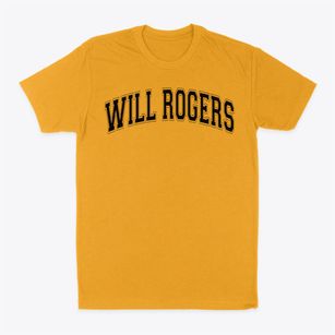 Will Rogers Elementary School Varsity Arch Classic Dad T-Shirt