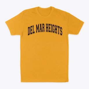 Del Mar Heights Elementary School Varsity Arch Classic Dad T-Shirt