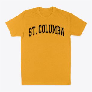 St Columba Parish Varsity Arch Classic Dad T-Shirt