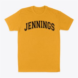 Jennings Elementary School Varsity Arch Classic Dad T-Shirt