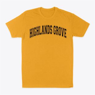 Highlands Grove Elementary School Varsity Arch Classic Dad T-Shirt