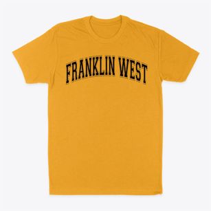 Franklin West Elementary School Varsity Arch Classic Dad T-Shirt