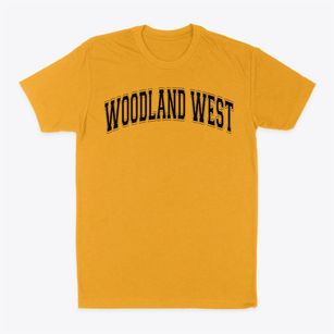 Woodland West Elementary School Varsity Arch Classic Dad T-Shirt