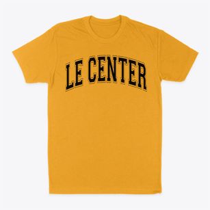 Le Center High School Varsity Arch Classic Dad T-Shirt