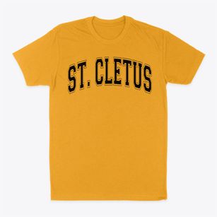 Saint Cletus School Varsity Arch Classic Dad T-Shirt