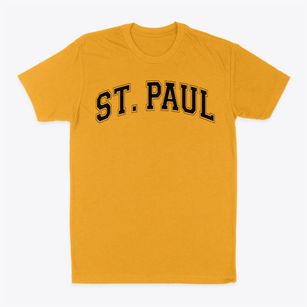 St Paul Lutheran High School Varsity Arch Classic Dad T-Shirt