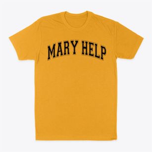 Mary Help Of Christians School Varsity Arch Classic Dad T-Shirt