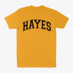 Hayes Elementary School Varsity Arch Classic Dad T-Shirt