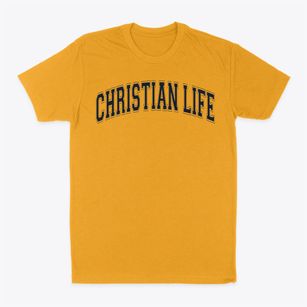 Christian Life Academy Varsity Arch Classic Dad T-Shirt