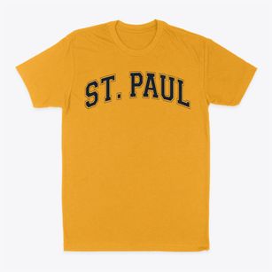 Saint Paul Lutheran School Varsity Arch Classic Dad T-Shirt