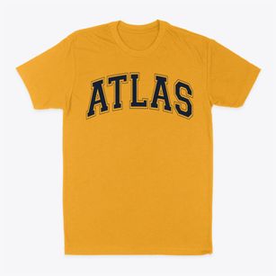 Atlas Elementary School Varsity Arch Classic Dad T-Shirt