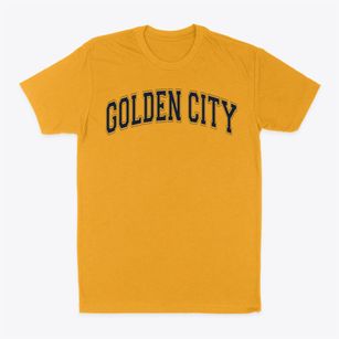 Golden City Elementary School Varsity Arch Classic Dad T-Shirt