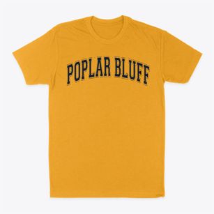 Poplar Bluff 5th & 6th Grade Center Varsity Arch Classic Dad T-Shirt