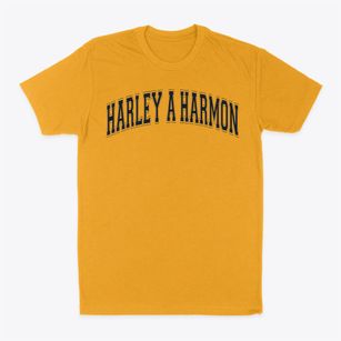 Harley A Harmon Elementary School Varsity Arch Classic Dad T-Shirt