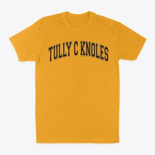 Tully C Knoles School Varsity Arch Classic Dad T-Shirt