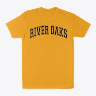 River Oaks Charter School Varsity Arch Classic Dad T-Shirt