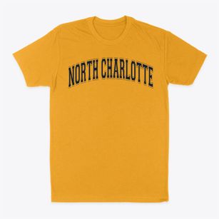 North Charlotte National High School Varsity Arch Classic Dad T-Shirt