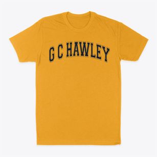 G C Hawley Middle School Varsity Arch Classic Dad T-Shirt