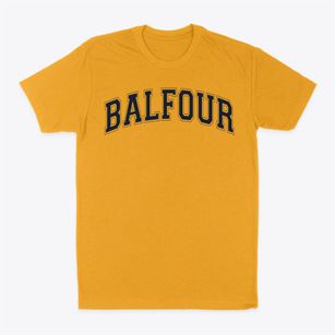 Balfour Elementary School Varsity Arch Classic Dad T-Shirt