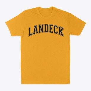 Landeck Elementary School Varsity Arch Classic Dad T-Shirt
