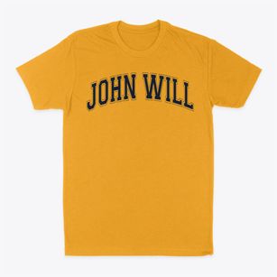 John Will Elementary School Varsity Arch Classic Dad T-Shirt