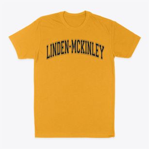 Linden-mckinley High School Varsity Arch Classic Dad T-Shirt