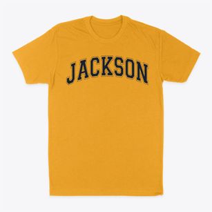 Jackson High School Varsity Arch Classic Dad T-Shirt