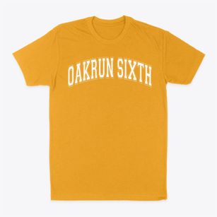 Oakrun Sixth Grade School Varsity Arch Classic Dad T-Shirt