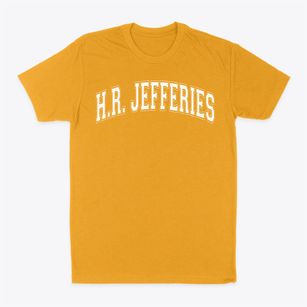 H.r. Jefferies Junior High School Varsity Arch Classic Dad T-Shirt