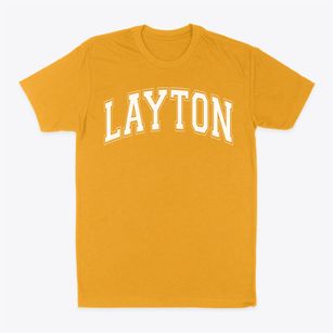 Layton High School Varsity Arch Classic Dad T-Shirt
