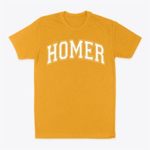 Homer Middle School Varsity Arch Classic Dad T-Shirt