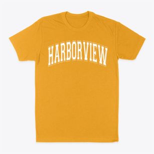 Harborview Elementary School Varsity Arch Classic Dad T-Shirt