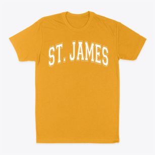 Saint James Junior High School Varsity Arch Classic Dad T-Shirt
