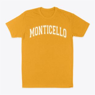 Monticello High School Varsity Arch Classic Dad T-Shirt