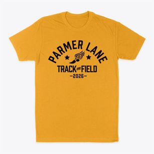 Parmer Lane Elementary School Track and Field Classic Dad T-Shirt