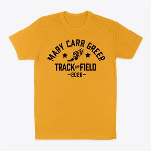 Mary Carr Greer Elementary School Track and Field Classic Dad T-Shirt