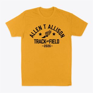 Allen T Allison Elementary School Track and Field Classic Dad T-Shirt