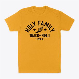 Holy Family Elementary School Track and Field Classic Dad T-Shirt