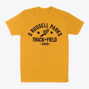 D Russell Parks Junior High School Track and Field Classic Dad T-Shirt