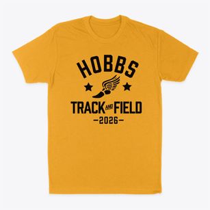 Hobbs Elementary School Track and Field Classic Dad T-Shirt