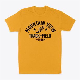 Mountain View High School Track and Field Classic Dad T-Shirt