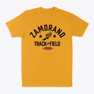 Zamorano Fine Art Academy Track and Field Classic Dad T-Shirt