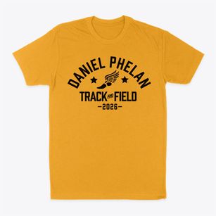 Daniel Phelan Elementary School Track and Field Classic Dad T-Shirt