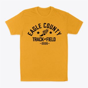 Eagle County Charter Academy Track and Field Classic Dad T-Shirt